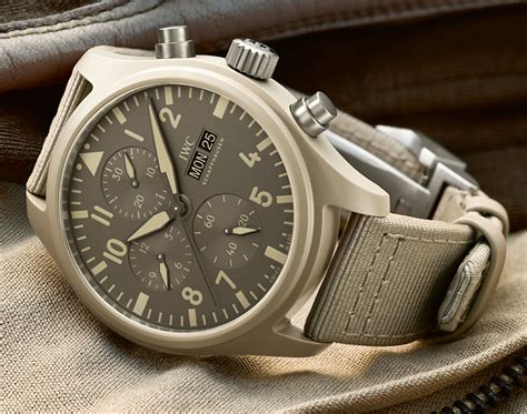 iwc mojave desert 41mm|mojave desert top gun edition.